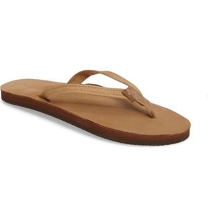 Rainbow Narrow Strap Sandal